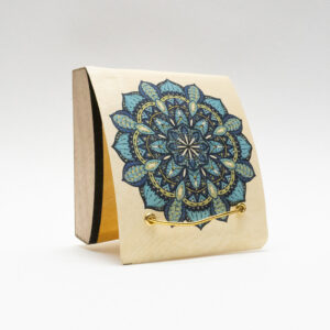 cofre mandala azul